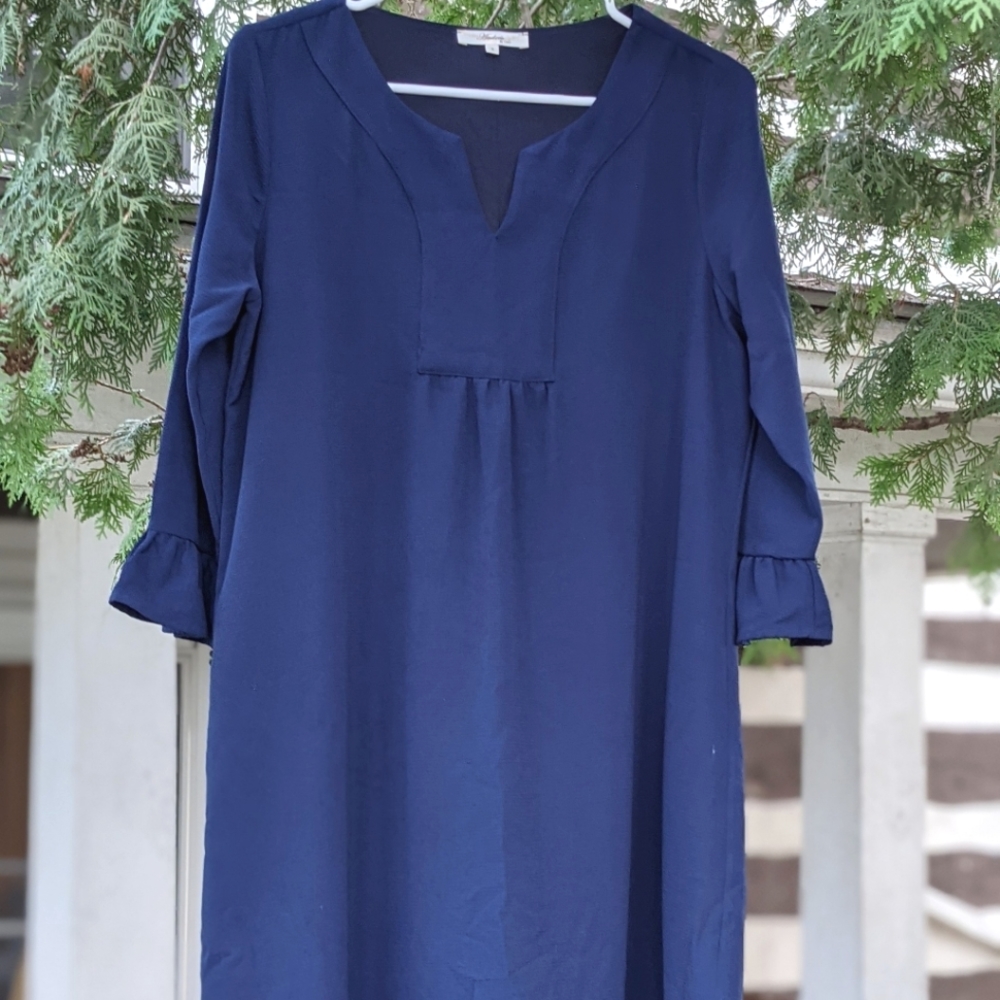 Andreé Navy Dress